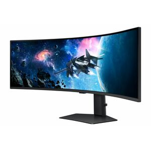 Samsung Odyssey G9 S49CG950EU 49" Class Dual Quad HD (DQHD) Curved Screen Gaming LED Monitor - 32:9 - Black - 124.5 cm (49