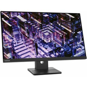 Lenovo ThinkVision E24q-30 24" Class WQHD LED Monitor - 16:9 - Raven Black - 60.5 cm (23.8") Viewable - In-plane Switching