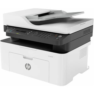 HP 1188fnw Wired & Wireless Laser Multifunction Printer - Monochrome - White - Copier/Fax/Printer/Scanner - 20 ppm Mono Pr