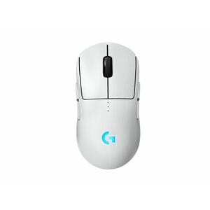 Logitech G PRO 2 LIGHTSPEED 游戏鼠标 - USB 2.0 - 8 按钮 - 白 - 有线/无线 - 可充电 - 44000 dpi - 滚轮 - 对称