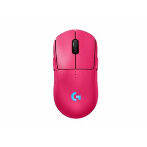 Logitech G PRO 2 LIGHTSPEED 游戏鼠标 - USB 2.0 - 8 按钮 - 粉 - 有线/无线 - 可充电 - 44000 dpi - 滚轮 - 对称