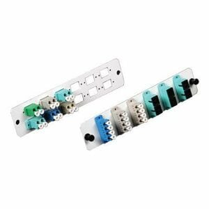 D-Link 12 Port(s) Fiber Panel - Optical Fiber - Black - 6 x Duplex - Wall Mountable, Rack-mountable