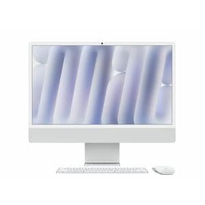 Apple iMac MWUU3CH/A 一体机 - Apple - 16 GB - 256 GB SSD - 61 cm (24") 4.5K - 台式机 - 银 - Apple M4 芯片 - 4480 x 2520 - Apple 10核