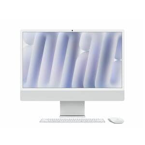 Apple iMac MCR24CH/A 一体机 - Apple - 24 GB - 512 GB SSD - 61 cm (24") 4.5K - 台式机 - 银 - Apple M4 芯片 - 4480 x 2520 - Apple 10核