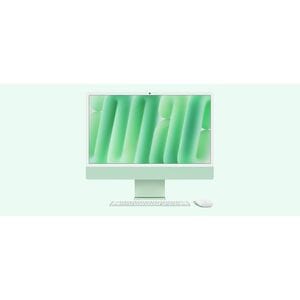 Apple iMac MWUY3CH/A 一体机 - Apple - 16 GB - 256 GB SSD - 61 cm (24") 4.5K - 台式机 - 绿 - Apple M4 芯片 - 4480 x 2520 - Apple 10核