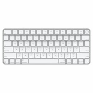 Apple Magic Keyboard - Wired/Wireless Connectivity - USB Type C Interface - English (US) - White - Bluetooth - Multimedia 