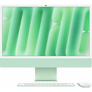 Apple iMac MWV03KS/A All-in-One Computer - Apple M4 - 16 GB - 512 GB SSD - 61 cm (24") 4.5K - Desktop - Green - Apple M4 C