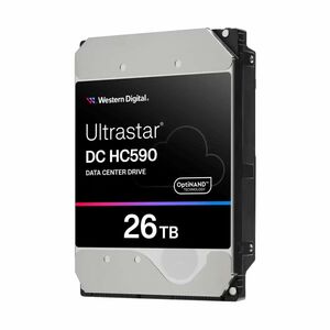 Western Digital Ultrastar DC HC500 WUH722626AL5204 26 TB Hard Drive - 3.5" Internal - SAS - Conventional Magnetic Recordin