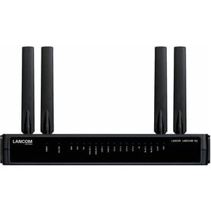 Lancom 1803VAW-5G VoIP-Gateway - 5 x RJ-45 - 2 x FXS - USB - Gigabit-Ethernet, Ethernet - VDSL/ADSL2+ - Wireless LAN - IEE