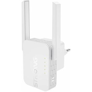 Strong Universal Repeater 300 Mbps - 2 antenne esterne regolabili - 1 pulsante WPS - 1 porta LAN + 1 WAN per uso Access Po
