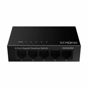 Strong Switch Unmanaged a 5 porte Multi-Gigabit Ethernet - metallo
