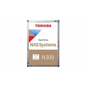Toshiba N300 12 TB Hard Drive - 3.5" Internal - SATA (SATA/600) - Conventional Magnetic Recording (CMR) Method - NAS, Serv