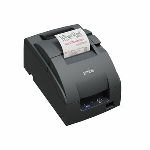 Epson TM-U220IIB (101F1) Retail, Kitchen, Restaurant Dot Matrix Printer - Monochrome - Receipt Print - USB - With Cutter -