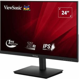 Moniteur LED ViewSonic VA240-H-2 24" Class Full HD - 16:9 - Noir - 60,5 cm (23,8") Viewable - Technologie IPS - LED Rétroé