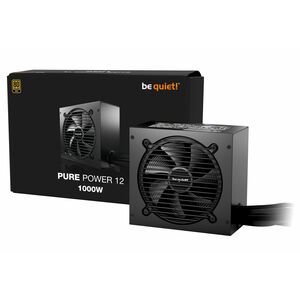 be quiet! Pure Power 12 ATX 3.1, EPS12V v2.92 Stromversorgung - 1 kW - Schwarz - Intern - 120 V AC, 230 V AC Eingang - 3.3