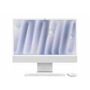 Apple iMac MCR24HN/A All-in-One Computer - Apple M4 - 24 GB - 512 GB SSD - 60.96 cm (24") 4.5K - Desktop - Silver - 4480 x