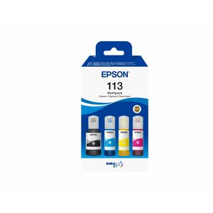 Epson EcoTank Refill Ink Bottle - Black, Magenta, Cyan, Yellow - Inkjet - 7500 Pages Black, 6000 Pages - High Yield - 4 Pack