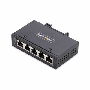 StarTech.com I51G 5 Ports Ethernet Switch - Gigabit Ethernet - 10/100/1000Base-T - New - Black - TAA Compliant - 2 Layer S