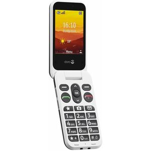 Téléphone portable standard Doro Leva L20 - 4G - Noir, Blanc - Flip - Sans SIM