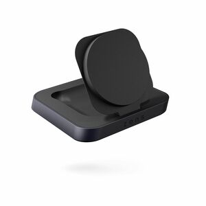 Zens Nightstand Wireless Cradle for AirPod, iPhone 12 - Charging Capability - Black