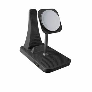 OtterBox Induction Charger - Black - For iPad, iPhone - Input connectors: USB - MagSafe Technology, Magnetic, Fast Chargin