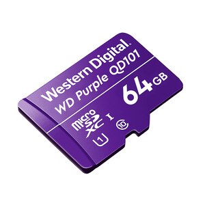 WD Purple 64 GB Class 10/UHS-I (U1) microSDXC