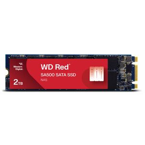 WD Red SA500 WDS200T1R0B 2 TB Solid State Drive - M.2 2280 Internal - SATA (SATA/600) - NAS Device Supported - 1300 TB TBW