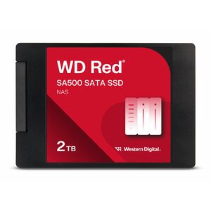 WD Red SA500 WDS200T2R0A 2 TB Solid State Drive - 2.5" Internal - SATA (SATA/600) - Storage System Device Supported - 1300