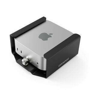 Compulocks MMEN24 Mounting Bracket for Mac mini - Black - 100 x 100, 75 x 75 - VESA Mount Compatible - High-grade Aluminum