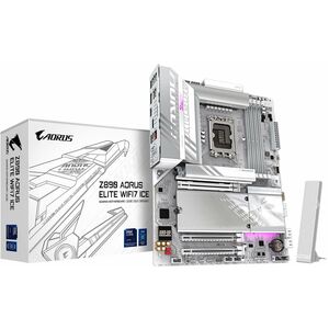 GIGABYTE Ultra Durable Z890 AORUS ELITE WIFI7 ICE Gaming Desktop Motherboard - Intel Z890 Chipset - Socket LGA-1851 - ATX 