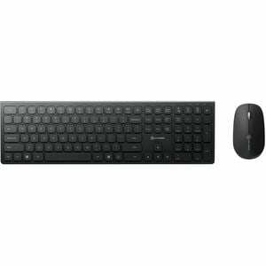 Echelon USB-C Rechargeable Bluetooth Full Size Keyboard for US Win (Black) + Mouse Combo, US