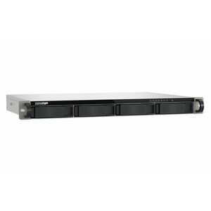 4-BAY QUAD-CORE 2.0GHZ S-D 1U RACKM. NAS 100W PS 4GB RAM SATA
