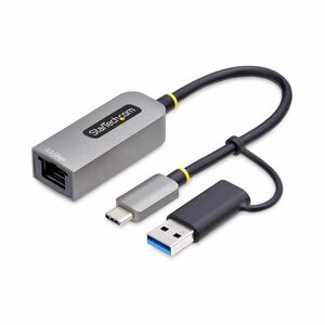 USB 3.0 TYPE-C TO 2.5 GIGABIT ETHERNET ADAPTER W/USB-A CONVERT