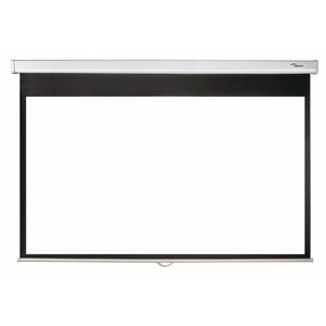 Optoma DS-9092PWC 233,7 cm (92 Zoll) Manuell Projektionsleinwand - Frontprojektion - 16:9 - Mattweiß - 114,5 cm (45,1 Zoll