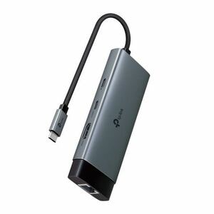 TP-Link UH6120C USB-Typ C Docking Station für Notebook, Tablet, Smartphone, Spielkonsole, Desktop-PC - Ladefunktion - 1 Un
