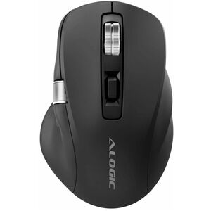 Alogic APEX Maus - Bluetooth/Radio-Frequenz - USB-Typ C - 7 Programmable Button(s) - Schwarz - Kabel/Drahtlos - 2,40 GHz -