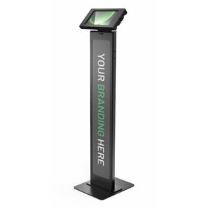 Galaxy Tab Active 3/5 8" Apex Enclosure Brandable Floor Stand Black - Galaxy Tab Active 3/5 8" Apex Enclosure Brandable Fl