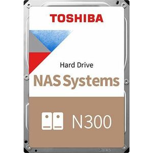 Toshiba N300 4 TB Hard Drive - 3.5" Internal - SATA (SATA/600) - Server, NAS, Cloud Storage, Storage System Device Support