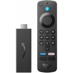 Amazon Fire TV Stick Network Audio/Video Player - 1 GB / 8 GB - 3rd Gen - Wireless LAN - USB Cable Included - Black - Alex