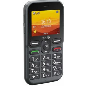 Doro Leva L10 Feature Phone - 6.1 cm (2.4") - 4G - Graphite - Bar - SIM-free