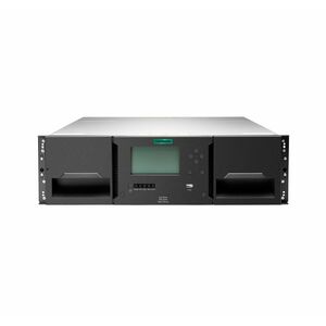 HPE StoreEver Bandbibliothek40 x Kassettensteckplatz - LTO-9 - 3U - Rackmount - 1 Jahr(e) Garantie - 900 TB (komprimiert) 
