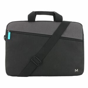 MOBILIS TheOne Essential Carrying Case (Briefcase) for 27.9 cm (11") to 35.6 cm (14") Travel - Black, Grey - 600D Polyeste