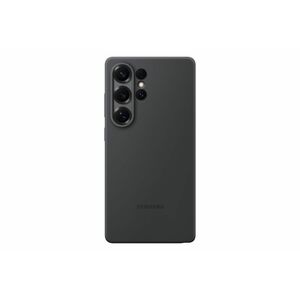 Samsung Case for Samsung Galaxy S25 Ultra Smartphone - Black - Silicone
