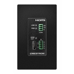 Crestron Essentials HD-RXC-4KZ-101-1G-B Video Extender Receiver - Wired - 70 m Range - 1 x Network (RJ-45) - 1 x HDMI Out 