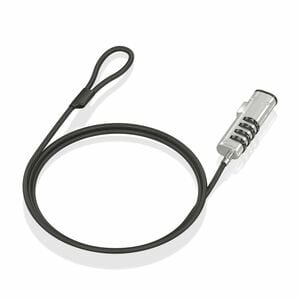 NANO SECURITY CABLE COMBINATION COMPUTER MONITOR LAPTOP 1.5M