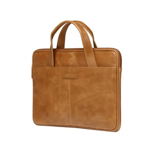dbramante1928 ApS Silkeborg Carrying Case for 33 cm (13") Notebook - Golden Brown - Full Grain Leather Body - Handle