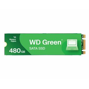 Unità stato solido WD Green WDS480G3G0B - M.2 2280 Interno - 480 GB - SATA (SATA/600) - Desktop PC, Computer portatile Dis