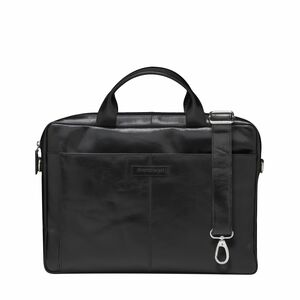 dbramante1928 ApS Amalienborg Carrying Case for 38.1 cm (15") Apple Notebook, MacBook - Black - Full Grain Leather Body - 