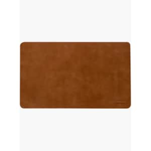 dbramante1928 ApS Copenhagen - Desk Mat - Medium - Tan - Home - 590 mm Width x 340 mm Depth x 4 mm Thickness - Rectangular