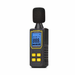 StarTech.com Handheld Digital Sound Meter w/Large LCD, Noise/Decibel Level Reader for Server Rooms/Offices, Audio Monitor,